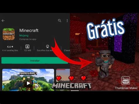 Como Instalar Minecraft De Gra A No Android F Cil E R Pido Youtube