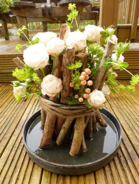 fashioomo.com | Woodland wedding centerpieces, Woodland wedding ...