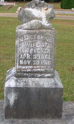 Nancy Annie Lester Blocker M Morial Find A Grave