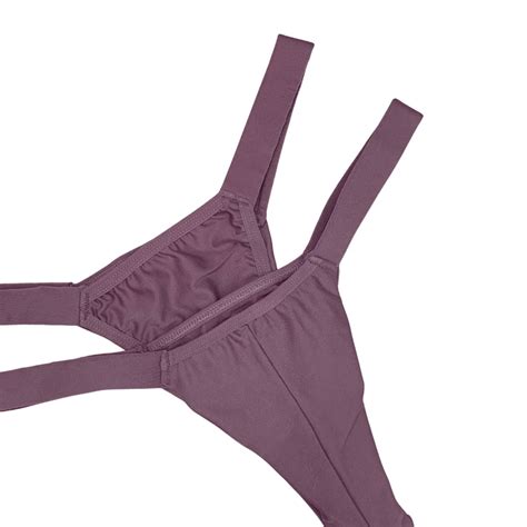 Bikini Panties Thong Double Elastic Covered Intimate Bikini Style Strap REF LUANA For Sale