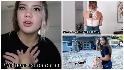 We Have Some News Workout Outfits Haul Vlog1156 Youtube