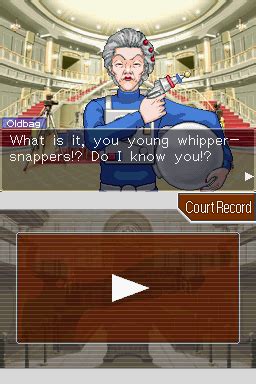 Screenshot Of Phoenix Wright Ace Attorney Justice For All Nintendo