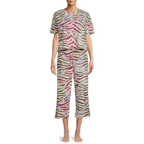 Secret Treasures Womens And Womens Plus Sleep Top And Pants Set 2