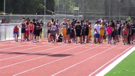 7th Grade Girls 100m Heat 3 Scusd Middle School Track And Field Championships Jfk Stadium 5