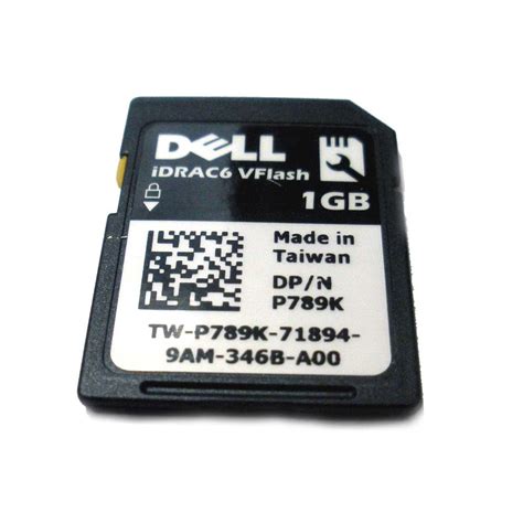 Dell P789k Poweredge 1gb Idrac 6 Vflash Sd Card Flagship Tech