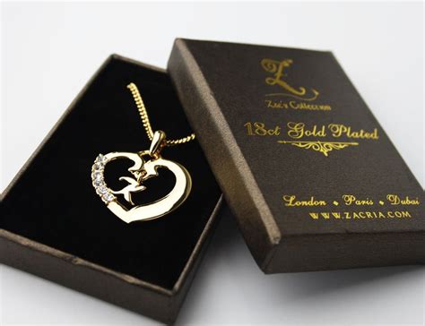 Gold Heart Initial Necklace k Gold Initial Heart - Etsy