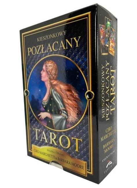 Kieszonkowy Pozłacany Tarot karty Synergie Publishing SE wydanie