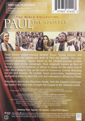 The Bible Stories Paul The Apostle 727985014203 Ebay