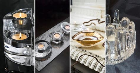 Crystal Glass Votive Candle Holders The Swedish Extravagance