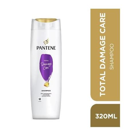 Pantene Shampoo Total Damage Care Hair Fall Control Anti Dandruff 165ml