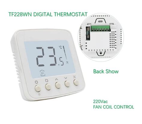 Htw TF228wn Digital Thermostat AC220V Fan Coil Control Honeywell Brand