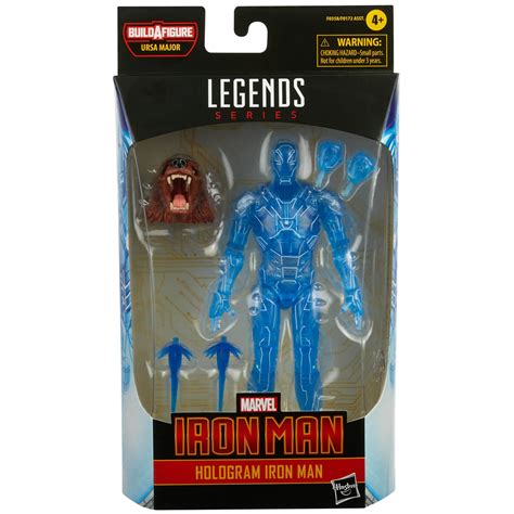 Hasbro Marvel Legends Series Iron Man Figurine articulée Hologram Iron