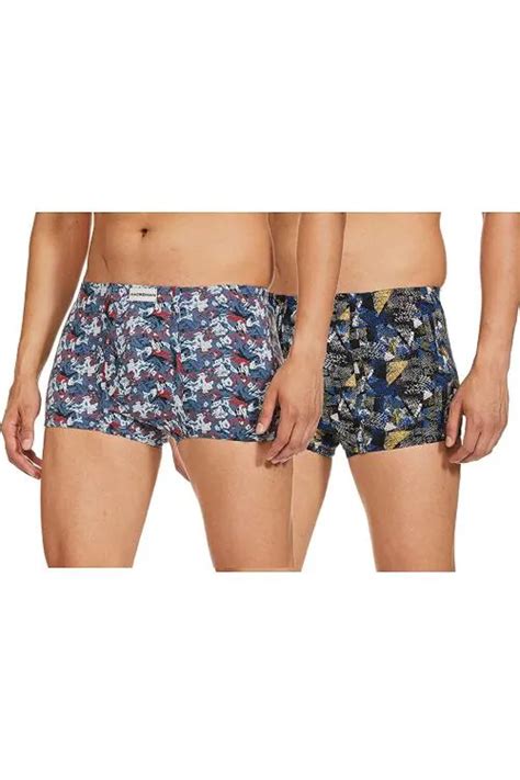 Buy Rupa Frontline Marcoman Men Multicolor 100 Cotton Trunks Online At