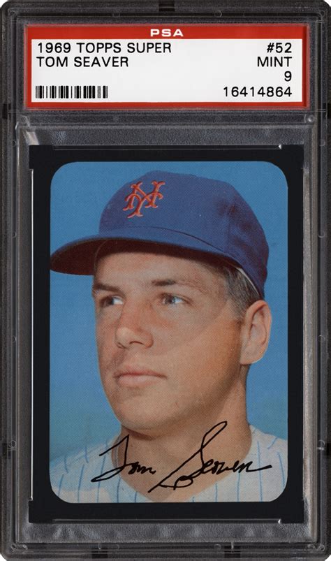 1969 Topps Super Tom Seaver PSA CardFacts