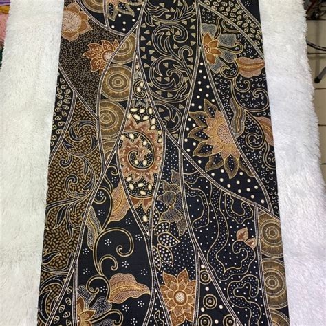 Jual Kain Batik Katun Halus Primisima Meteran Simpt Cokelat