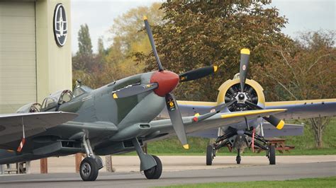 1508g Ccca Pv202 Spitfire Ix Trainer Duxford 25 10 22 David