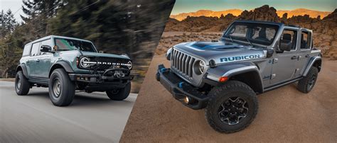 Jeep Wrangler Vs Ford Bronco Airport Chrysler Dodge Jeep Ram