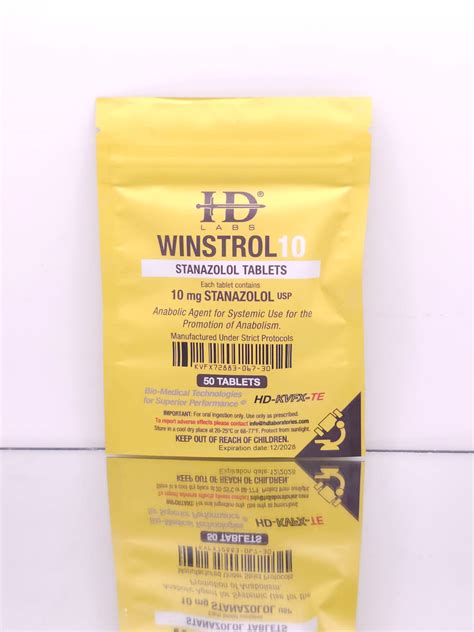 Winstrol Stanozolol Mg Hd Labs Winstrol Anabolic Warehouse