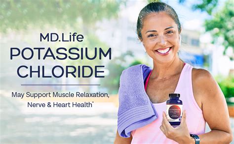 Amazon MD Life Potassium Chloride Supplement Third Party Lab