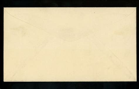 Us Postal Stationery U Mint Envelope Entire C Albino On White