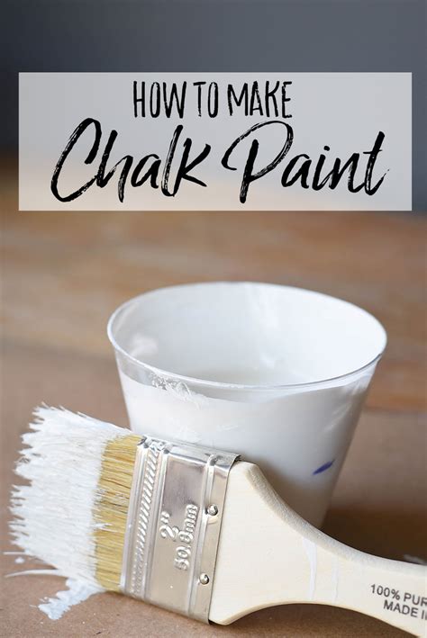 The Best Diy Chalk Paint Recipe Our Handcrafted Life