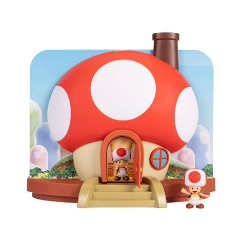 Playset Super Mario Nintendo House Toad Deluxe 970015