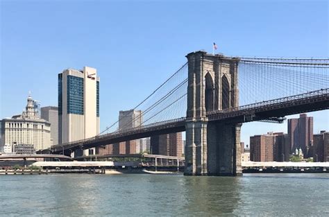 ponte  brooklyn atravessar  brooklyn bridge nova york  voce