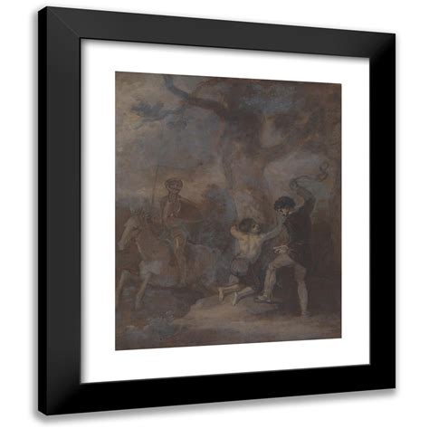 Robert Smirke 15x18 Black Modern Framed Museum Art Print Titled One