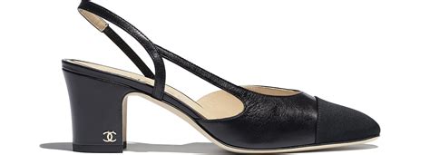 Slingbacks Goatskin Grosgrain Fashion Chanel