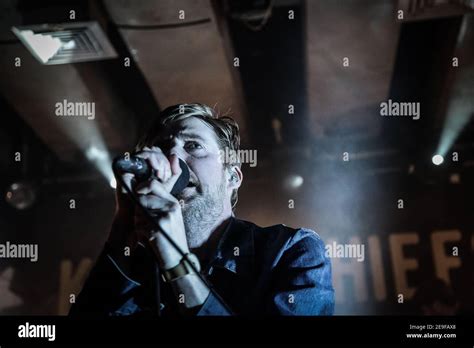 Ricky Wilson Of The Kaiser Chiefs Performing Live On Stage At The Scala