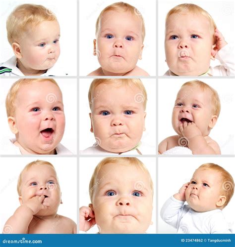 Baby Face Expression Stock Photo Image Of Male Chubby 23474862