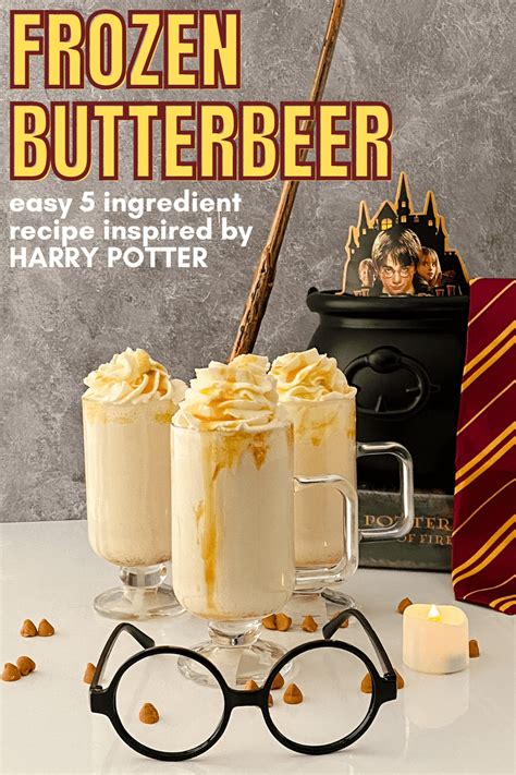 Harry Potters Frozen Butterbeer Recipe