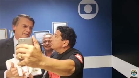 VÍDEO depois de sabatina no JN Bolsonaro grava vídeo Magno Malta