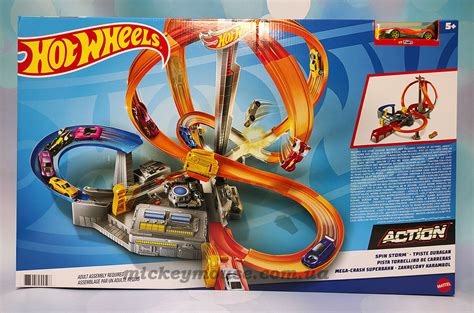 Трек Хот Вілс Запаморочливі віражі Hot Wheels Spin Storm Track Set CDL купить по лучшей цене