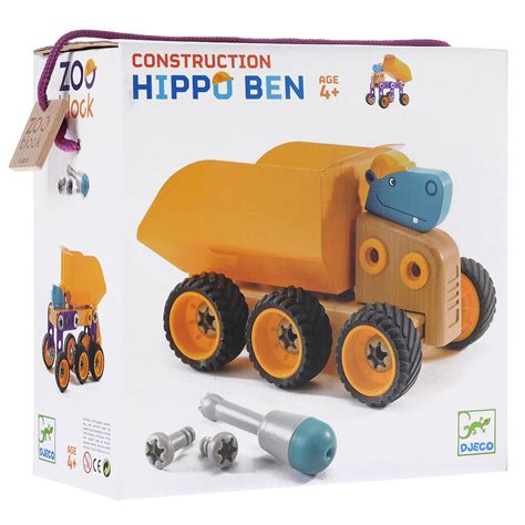 Djeco Конструктор-трансформер Бегемот Бэн — купить в интернет-магазине ...