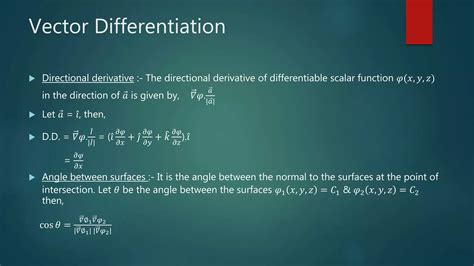 Gate Engineering Maths Vector Calculus Ppt