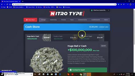 Playing Nitro Type Typeing Game Youtube