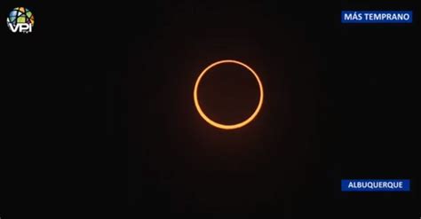 Así Se Vio El Eclipse Solar Anular En Su Recorrido Por El Continente Americano Vpitv