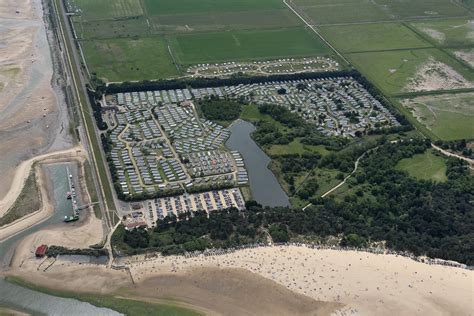 Pinewoods Holiday Park In Wells Next The Sea Norfolk Aerial Image A