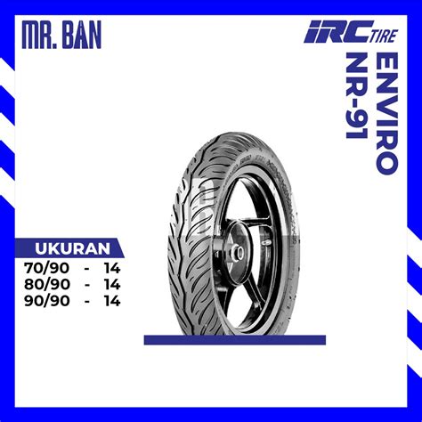 Jual Ban Motor Matic Ring Irc Enviro Nr Tubles