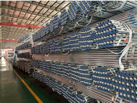 Hot Dipped Galvanized Pipe ASTM A Gr B Inch SCH STD Landee