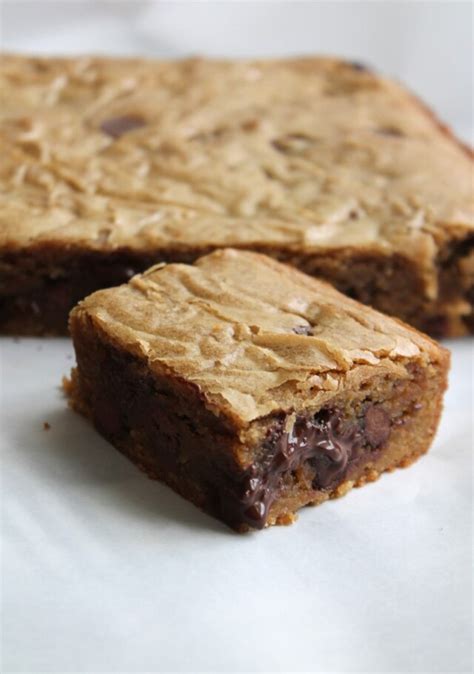 Browned Butter Chocolate Chunk Blondies My Recipe Reviews