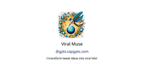 Viral Muse Gpts Features And Functions Examples And Prompts Gpt Store