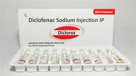 Diclofenac Injection Manufacturers Pcd Pharma Company