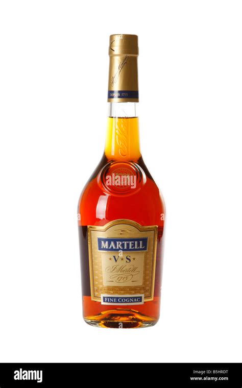 Martell Vs Fine Cognac Bottle Stock Photo Alamy