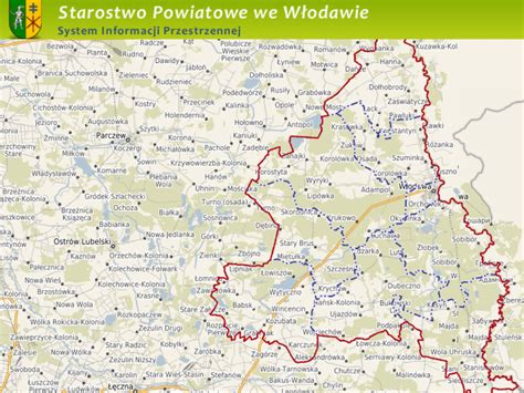 Wydruki E Map Z Portalu Mapowego Powiat W Odawski