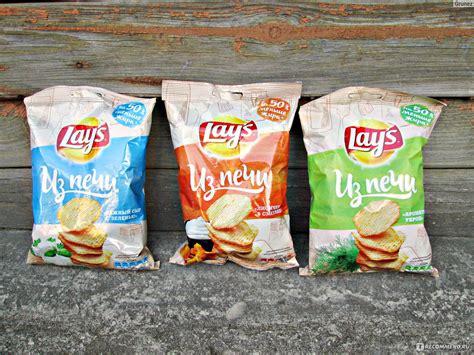 Чипсы Lays Из печи "лисички в сметане" - «Мой рейтинг чипсов Lays Из ...