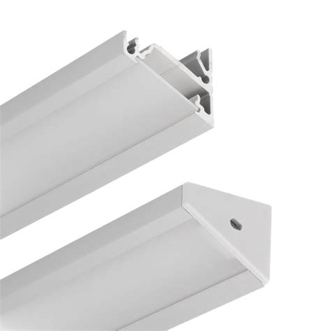 Profil Aluminiowy Led Corner Anodowany Z Kloszem Eled