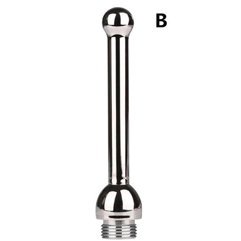 Enema Ducha Limpia Ducha Ano Vaginal Dispositivo De Lavado Metal Anal Limpieza Jeringa