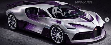 Bugatti Divo Gets Purple Speed Spec In Majestic Rendering Autoevolution